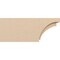 Ekena Millwork 6in. W x 8in. H x 20in. L Rivera Woodgrain TimberThane Rafter Tail, Primed Tan RFTUR06X08X20RIVRCPR - alternate 6